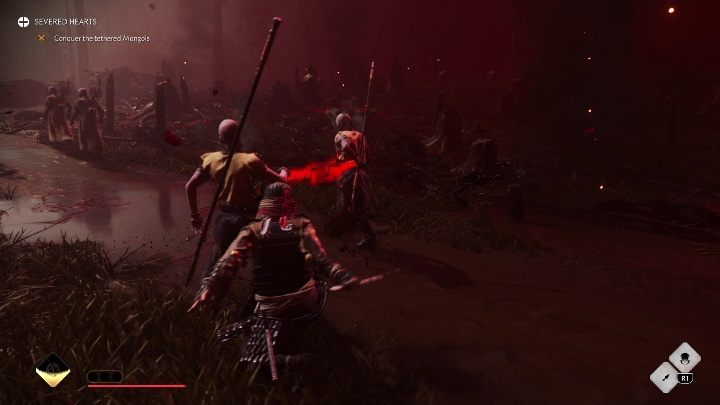 Na kolejnej części mapy musisz zacząć od pokonania bliźniąt - Ghost of Tsushima Legends: Wyrwane serca - solucja, opis przejścia - Ghost of Tsushima - poradnik do gry