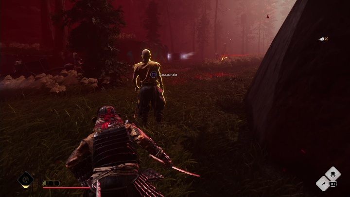 Wyczyść drogę z przeciwników, którzy mogą zawołać innych i przysporzyć Ci dodatkowe problemu - Ghost of Tsushima Legends: Wyrwane serca - solucja, opis przejścia - Ghost of Tsushima - poradnik do gry