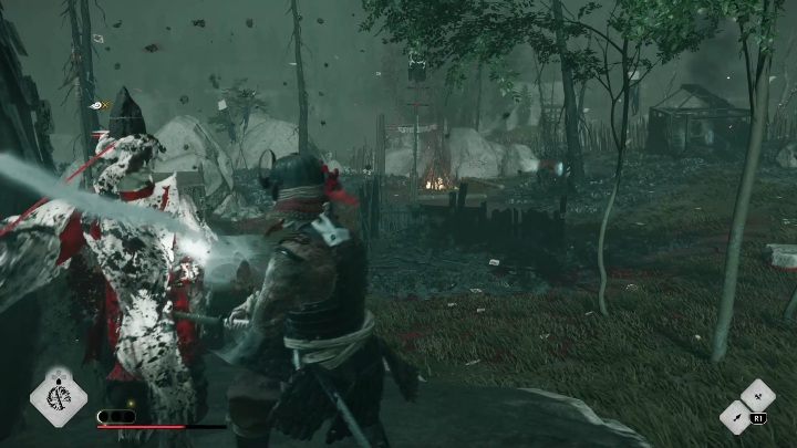 Najgorszym przeciwnikiem jest Disciples of Iyo, który tworzy specjalne tarcze oraz wzmacnia przeciwników - Ghost of Tsushima Legends: Klątwa Onibaby - solucja, opis przejścia - Ghost of Tsushima - poradnik do gry