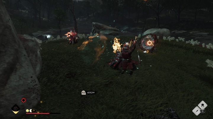 Pokonaj wszystkich wrogów w okolicy, aby zniszczyć totem - Ghost of Tsushima Legends: Zasłona między światami - solucja, opis przejścia - Ghost of Tsushima - poradnik do gry