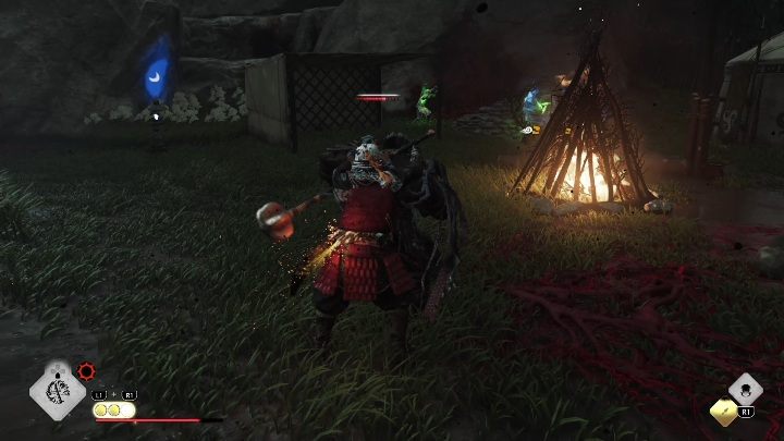 Po wyeliminowaniu totemu słońca czas przejść przez rzekę i zapoznać się z nowymi przeciwnikami - Ghost of Tsushima Legends: Zasłona między światami - solucja, opis przejścia - Ghost of Tsushima - poradnik do gry