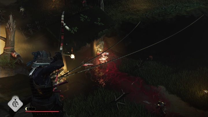 Druga część misji polega na zabiciu przeciwników, którzy będą przejeżdżać koło obozu - Ghost of Tsushima Legends: Karawana Złodziei - solucja, opis przejścia - Ghost of Tsushima - poradnik do gry