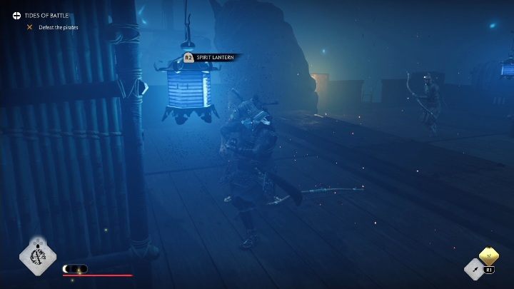 Druga część misji polega na zabiciu przeciwników znajdujących się na statku - Ghost of Tsushima Legends: Bitewny przepływ - solucja, opis przejścia - Ghost of Tsushima - poradnik do gry