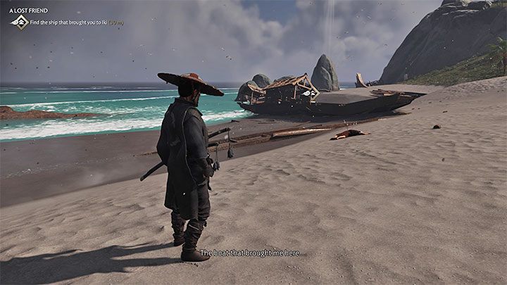 Jin rozdzieli się ze swoim koniem po tym jak w trakcie podróży z Cuszimy na Iki łódka rozbije się - jest to częścią questu Podróż w przeszłość - Ghost of Tsushima Iki Island: Utracony przyjaciel - solucja, opis przejścia - Ghost of Tsushima - poradnik do gry