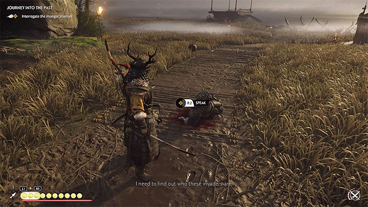 Odszukajcie szamana wśród pokonanych Mongołów - Ghost of Tsushima Iki Island: Podróż w przeszłość - solucja, opis przejścia - Ghost of Tsushima - poradnik do gry