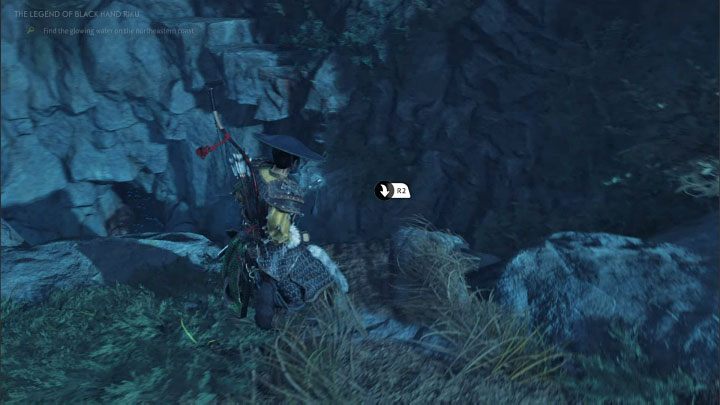 Musicie wyruszyć do północno-wschodniej części wyspy Iki gdzie znajduje się większy obszar do zbadania - Ghost of Tsushima Iki Island: Legenda Czarnorękiego Riku - opis przejścia - Ghost of Tsushima - poradnik do gry