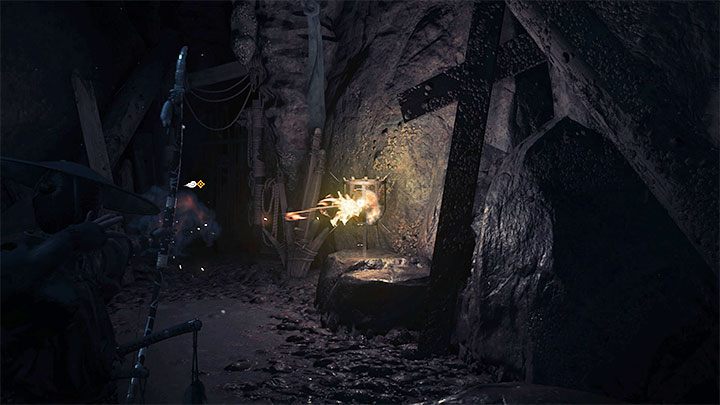 Podczas przeprawy przez jaskinię nie spotkacie przeciwników, ale musicie radzić sobie z wszechogarniającymi ciemnościami - Ghost of Tsushima Iki Island: Legenda Czarnorękiego Riku - opis przejścia - Ghost of Tsushima - poradnik do gry