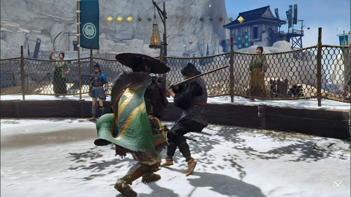 Drugi zestaw ataków Take zacznie stosować od momentu gdy zostanie uderzona 3 razy - Ghost of Tsushima Iki Island: Take, Przeciwnik 3 - jak pokonać? - Ghost of Tsushima - poradnik do gry