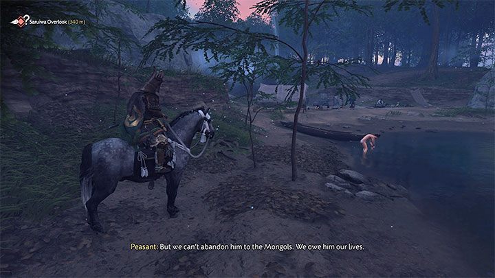 Znacznik questu pojawi się w centralnej części wyspy, obok Jeziora Nagata (Lake Nagata) - Ghost of Tsushima Iki Island: Skutek straty - solucja, opis przejścia - Ghost of Tsushima - poradnik do gry