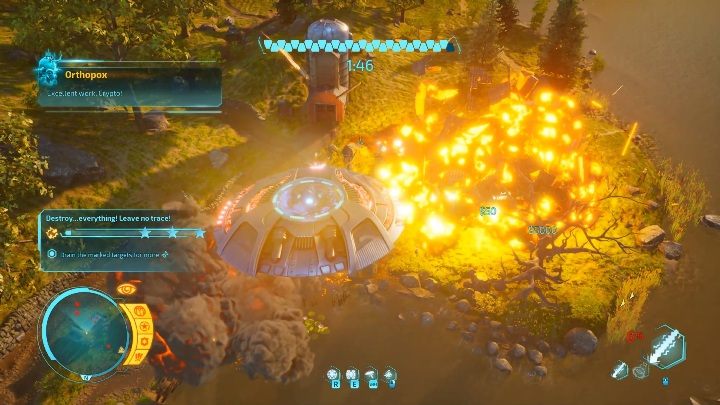 Mimo tego, że w fabularnych misjach częściej poruszasz się pieszo warto punkty rozkładać po równo - Destroy All Humans 2020: Rozwój spodka - jak? czy warto? Sposoby, porady - Destroy All Humans Remake - poradnik do gry