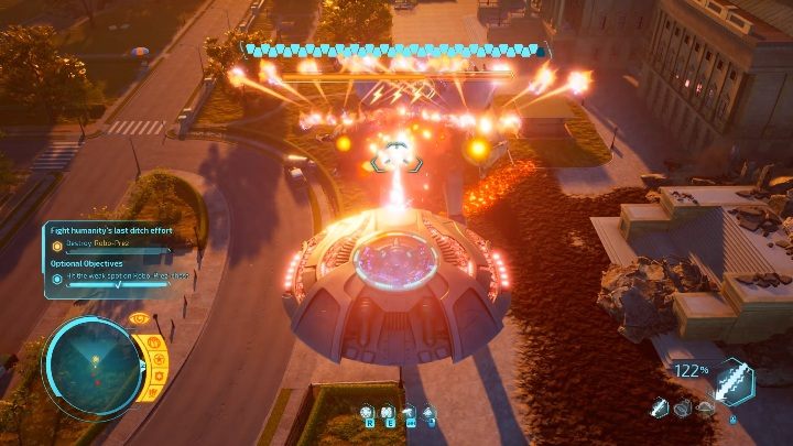 Absorpcja energii działa podobnie do ekstrakcji mózgu - Destroy All Humans 2020: Regeneracja zasłon statku - Destroy All Humans Remake - poradnik do gry