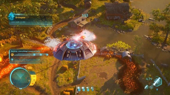 Armagedon to aktywność poboczna, która polega na wykonaniu jak największej ilości zniszczeń - Destroy All Humans 2020: Mr. Armagedon - Destroy All Humans Remake - poradnik do gry