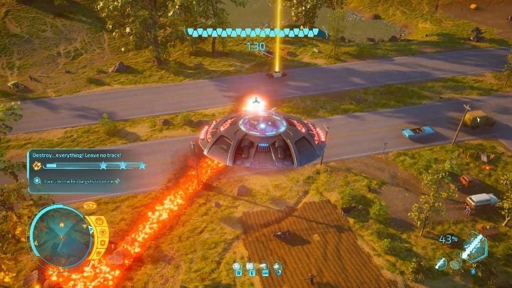 Skupiaj się również na elementach wskazanych przez grę, np - Destroy All Humans 2020: Mr. Armagedon - Destroy All Humans Remake - poradnik do gry