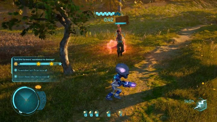 Zwracaj dokładnie uwagę na to co podpowiada Ci gra - Destroy All Humans 2020: Mr. Spustoszenie - Destroy All Humans Remake - poradnik do gry