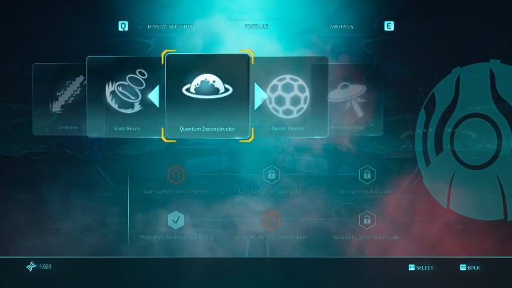 Dekonstruktor Kwantowy ma 6 ulepszeń - Destroy All Humans 2020: Dekonstruktor Kwantowy - Destroy All Humans Remake - poradnik do gry