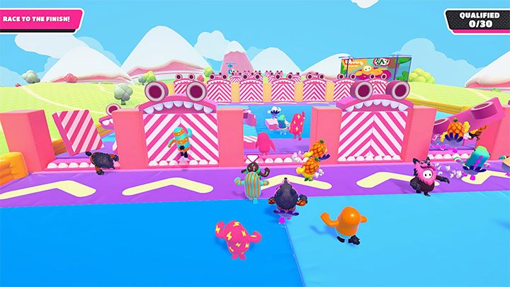 2 - Fall Guys: Główne rodzaje gier, mini-gry - Fall Guys - poradnik do gry