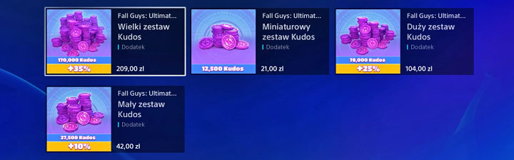 3) Kupowanie za prawdziwe pieniądze - Fall Guys: Waluty w grze - Fall Guys - poradnik do gry