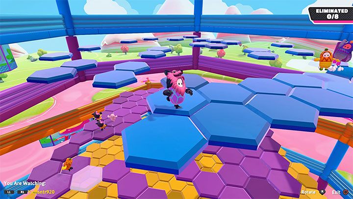 Po tym jak zostaniesz wyeliminowany z teleturnieju nie musisz od razu opuszczać gry - Fall Guys: Porady na start - Fall Guys - poradnik do gry