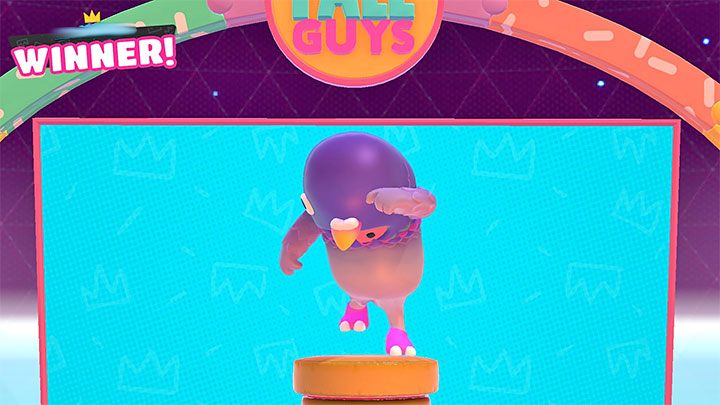 W finałowej rundzie może zwyciężyć tylko jeden gracz - Fall Guys: Teleturniej - Battle Royale - Fall Guys - poradnik do gry