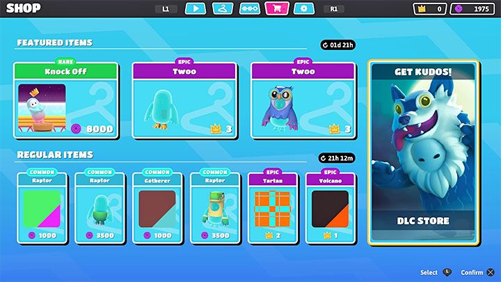 Są trzy główne sposoby pozyskiwania przedmiotów kosmetycznych - Fall Guys: Zmiana wyglądu postaci - Fall Guys - poradnik do gry