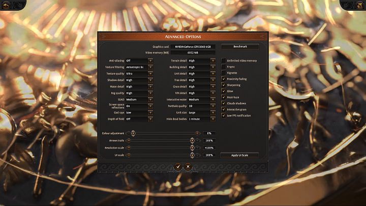 1 - Total War Troy: Ustawienia graficzne - poprawa płynności i jakości rozgrywki - Total War Troy - poradnik do gry