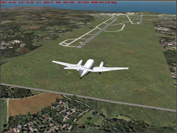 Tak czy inaczej, należy pamiętać o następujących rzeczach: po pierwsze redukcja prędkości - Beechcraft King Air Podejście do lądowania - Microsoft Flight Simulator 2004: A Century of Flight - poradnik do gry