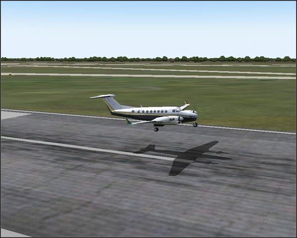 1 - Beechcraft King Air Lądowanie - Microsoft Flight Simulator 2004: A Century of Flight - poradnik do gry