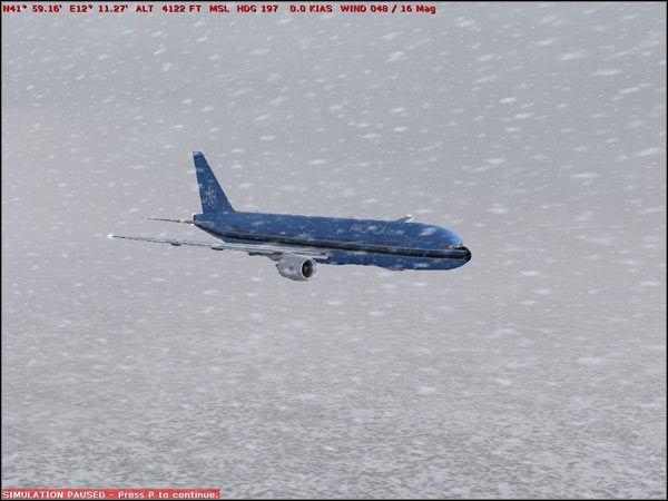 1 - Boeing 777 Podejście do lądowania - Microsoft Flight Simulator 2004: A Century of Flight - poradnik do gry