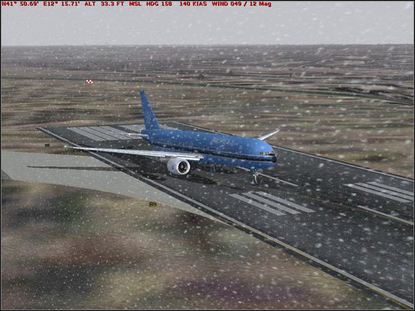 1 - Boeing 777 Lądowanie - Microsoft Flight Simulator 2004: A Century of Flight - poradnik do gry