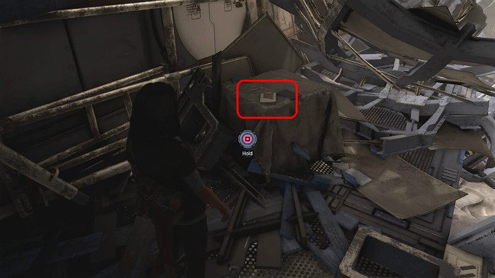 Po przejściu krótkiego samouczka z rozbijania drzwi i przeszkód terenowych rozbij kontenery z zasobami i wejdź na schodki po lewej stronie - Marvels Avengers: Droga powrotna - sekrety, znajdźki - Marvels Avengers - poradnik do gry