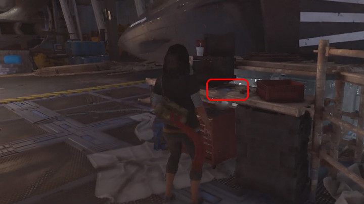 W trakcie eksploracji hangaru zlokalizuj niebieskie beczki stojące na rusztowaniu - Marvels Avengers: Droga powrotna - sekrety, znajdźki - Marvels Avengers - poradnik do gry