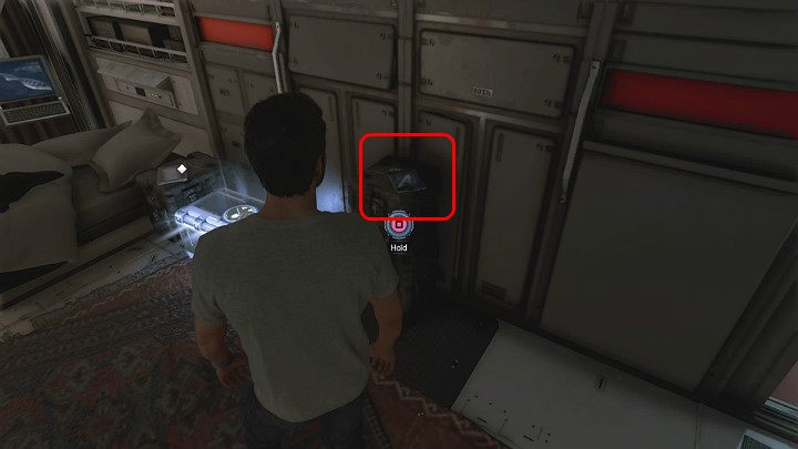 Gdy jako Tony Stark pojawisz się na Chimerze idź do jego pokoju - Marvels Avengers: Wizyta domowa - sekrety, znajdźki - Marvels Avengers - poradnik do gry