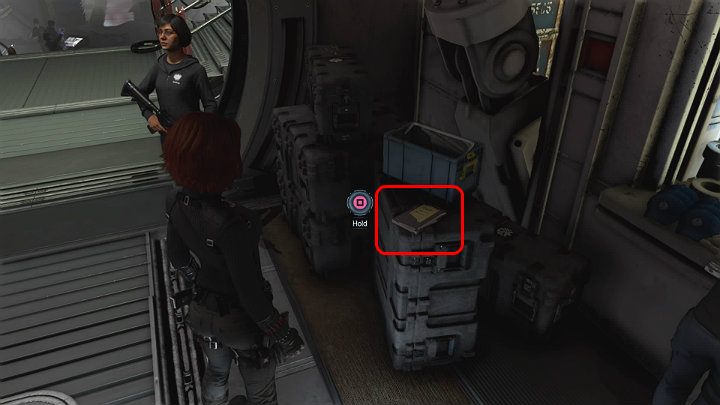 Przejdź do pomieszczenia, w którym przebywają handlarze i odwróć się w lewo - Marvels Avengers: Avenger na zawsze - sekrety, znajdźki - Marvels Avengers - poradnik do gry