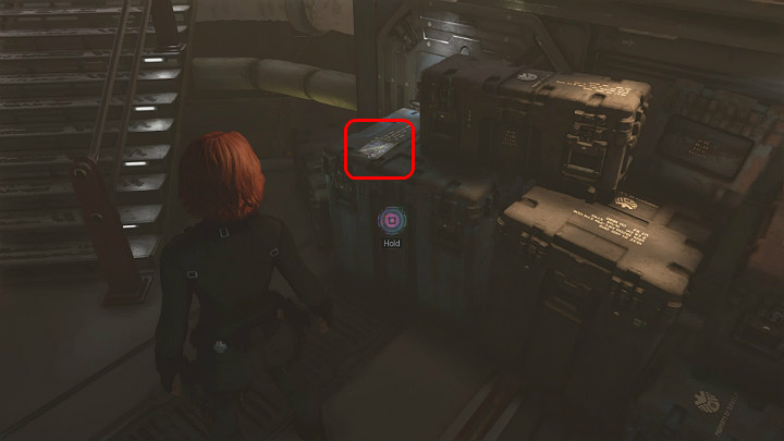 Zejdź na dolny poziom statku, gdzie znajduje się reszta pokoi Avengerów - Marvels Avengers: Avenger na zawsze - sekrety, znajdźki - Marvels Avengers - poradnik do gry