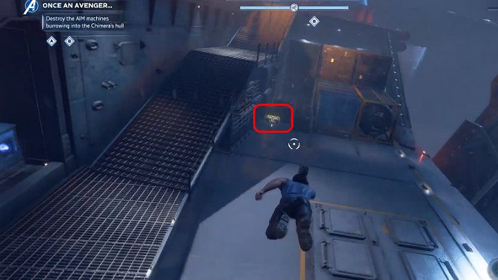 Oblecisz w ten sposób górny pokład Chimery - Marvels Avengers: Avenger na zawsze - sekrety, znajdźki - Marvels Avengers - poradnik do gry