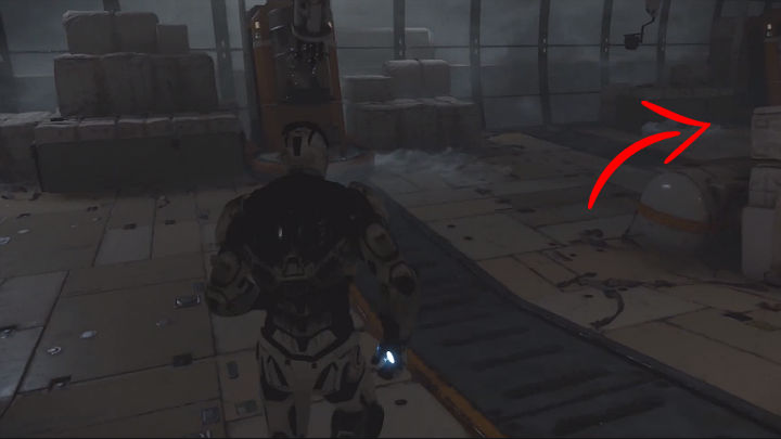 Po przejściu do głównego korytarza stacji kosmicznej skręć w prawo, a następnie ponownie w prawo - Marvels Avengers: Próba 1, 2, 3 - sekrety, znajdźki - Marvels Avengers - poradnik do gry