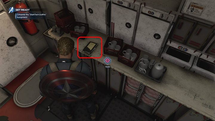 Przejdź do pomieszczenia z kuchnią - Marvels Avengers: Próba 1, 2, 3 - sekrety, znajdźki - Marvels Avengers - poradnik do gry