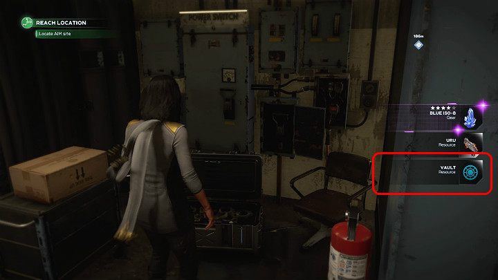 Wejdź do bunkra i podejdź do srebrnej skrzyni w jednym z pomieszczeń - Marvels Avengers: Leśny skarbiec (Forest Vault) - Marvels Avengers - poradnik do gry