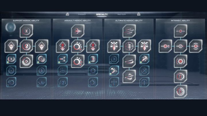 W drzewku Specjalności polecamy następujące umiejętności (specjalizacje) - Marvels Avengers: Czarna Wdowa - buildy, opis postaci - Marvels Avengers - poradnik do gry