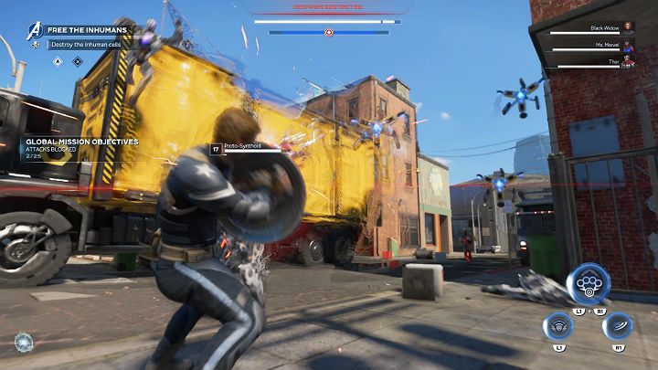 Kapitan Ameryka jest niezwykle dobrze wyszkolony do walki w zwarciu - Marvels Avengers: Kapitan Ameryka - buildy, opis postaci - Marvels Avengers - poradnik do gry