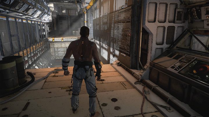 Rusz korytarzem po prawej stronie i przejdź szybki samouczek - Marvels Avengers: Próba 1, 2, 3 / Testing 1, 2, 3 - solucja - Marvels Avengers - poradnik do gry