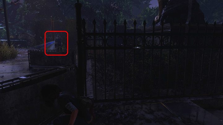 Gdy przeciwnik z lewej strony ruszy w dalszą drogą podbiegnij do barierki znajdującej się nieco dalej z przodu - Marvels Avengers: Nowa codzienność/New normal - solucja, opis przejścia - Marvels Avengers - poradnik do gry