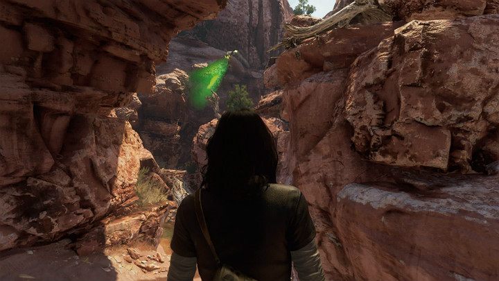 Idź cały czas przez wąwóz - Marvels Avengers: Droga powrotna/The road back - solucja, opis przejścia - Marvels Avengers - poradnik do gry