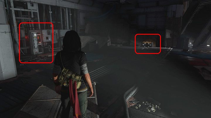 Podejdź do tablicy rozdzielczej po lewej stronie i spróbuj ją uruchomić, a dowiesz się, że brakuje tutaj jednej części - Marvels Avengers: Droga powrotna/The road back - solucja, opis przejścia - Marvels Avengers - poradnik do gry