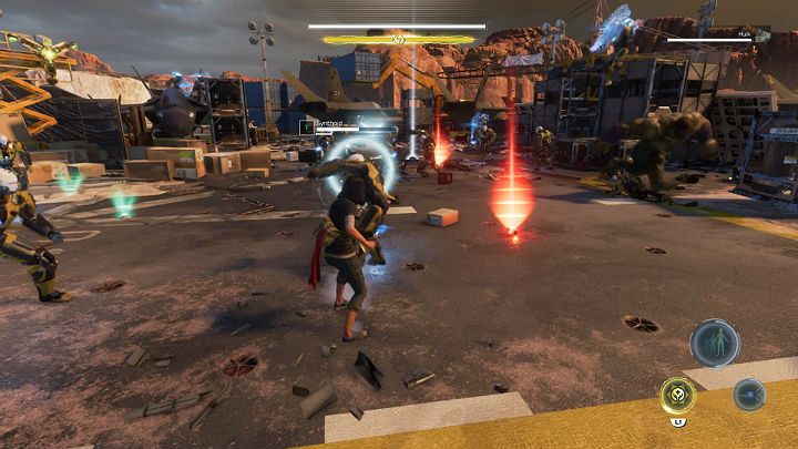 Po pewnym czasie wrogów zacznie przybywać i do walki z AIM przyłączy się Hulk - Marvels Avengers: Droga powrotna/The road back - solucja, opis przejścia - Marvels Avengers - poradnik do gry