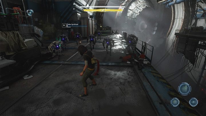 Urządzenie włączy się jednak zwabi to siły AIM - Marvels Avengers: W poszukiwaniu Olimpii/To find Olympia - solucja - Marvels Avengers - poradnik do gry