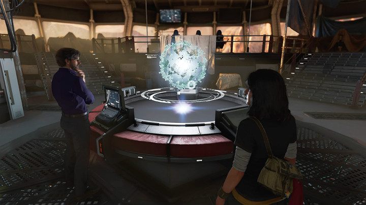 Gdy wrócisz do Brucea dowiesz się, że nie jesteście jeszcze w stanie zlokalizować pozycji Tonyego Starka bez łącza neuralnego - Marvels Avengers: Witaj, stary przyjacielu/Hello old friend - solucja - Marvels Avengers - poradnik do gry