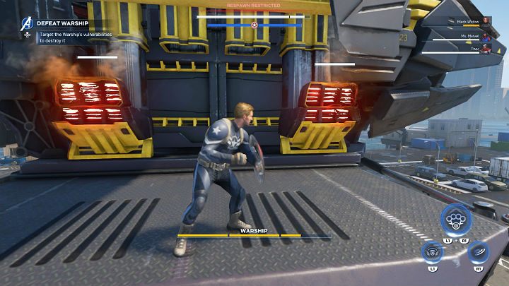 Tutaj również będziesz musiał zniszczyć dwa przegrzewające się wywietrzniki - Marvels Avengers: Zamieszanie na Manhattanie/Mayhem over Manhattan - solucja - Marvels Avengers - poradnik do gry