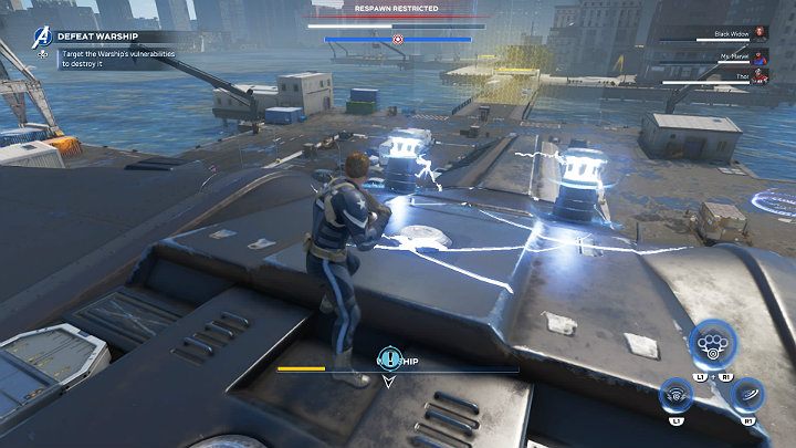 Znajdziesz tutaj dwa generatory - Marvels Avengers: Zamieszanie na Manhattanie/Mayhem over Manhattan - solucja - Marvels Avengers - poradnik do gry