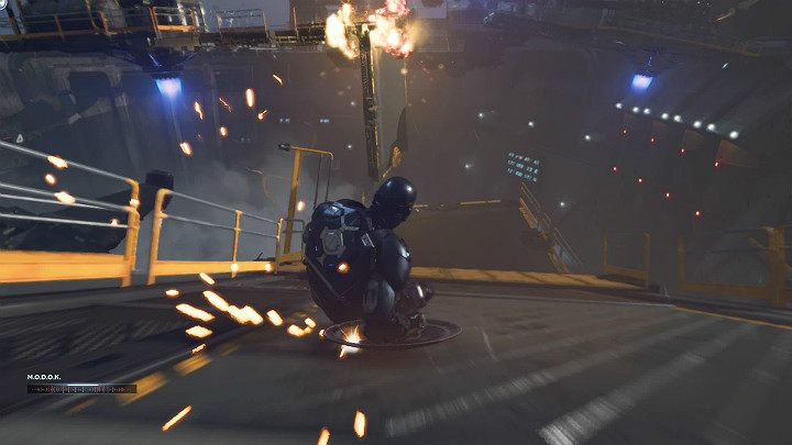 Ostatni etap tego zadania to szaleńczy bieg przez przeszkody - Marvels Avengers: Siłą umysłu/By Force of Mind - solucja, finałowy boss - Marvels Avengers - poradnik do gry